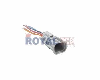 FICHA DE CONEXION ROYALTEK 6 VIAS (SEIS) MACHO FARO TRASERO SCANIA - CONTRAFICHA RTF 7035 - VENTA EN PAQUETES DE 5 UNIDADES ---